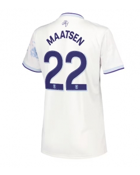 Billige Fotballdrakt Aston Villa Ian Maatsen #22 Replika Tredjedrakt Dame 2025-26 Kortermet Billige Fotballdrakt Aston Villa Ian Maatsen #22 Replika Tredjedrakt Dame 2025-26 Kortermet